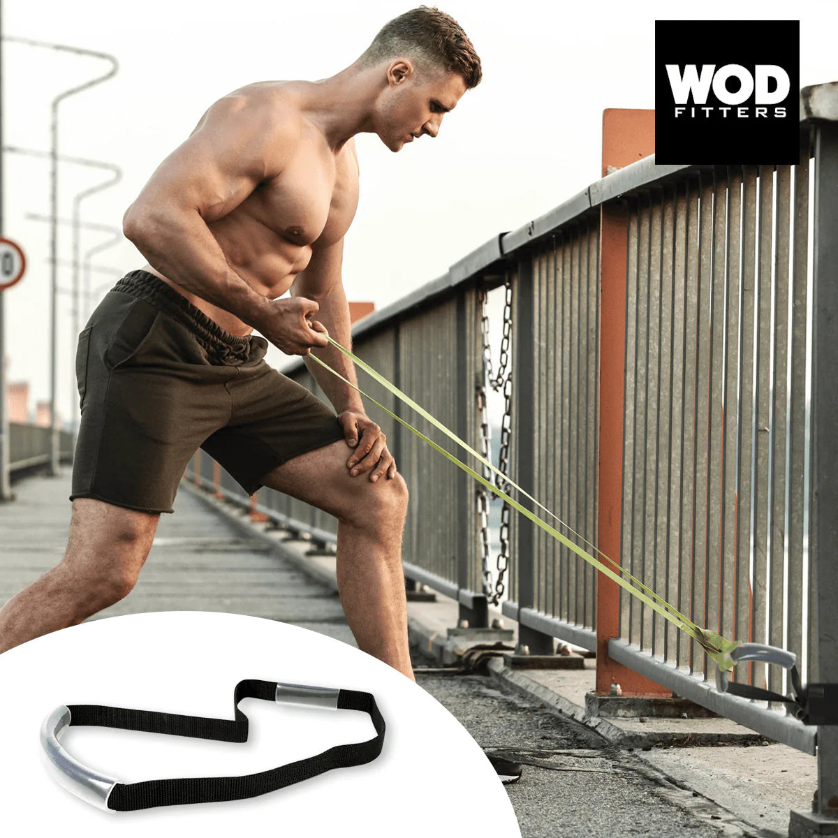 WODFitters Resistance Bands Anchor Strap