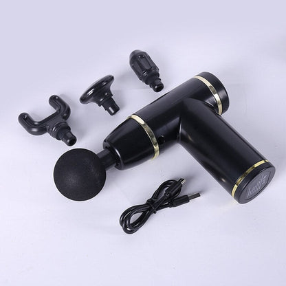 Mini USB Deep Tissue Massage Gun Muscle Relaxation Massage Equipment