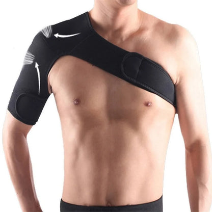 Adjustable Left/Right Shoulder Support Bandage Protector Brace Joint Pain Injury Shoulder Strap Guard Strap Wrap Belt New