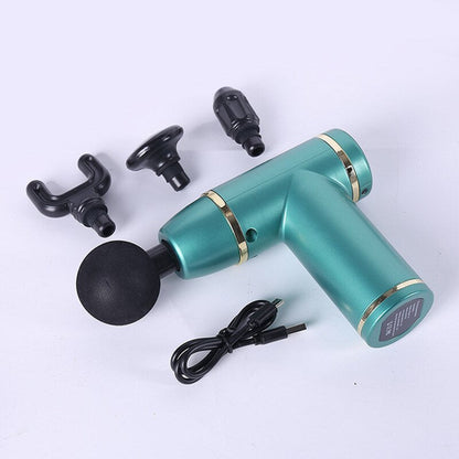 Mini USB Deep Tissue Massage Gun Muscle Relaxation Massage Equipment