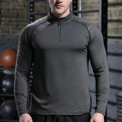 Man Running Shirt Sports Top Gym Clothing Running Jogging Workout Activewear Basketball Sportwear Fitness Quick Dry Short Sleeve