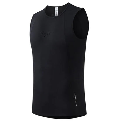 Men Running Tank Tops Outdoor Workout Marathon Sleeveless Vest Mesh Sports Clothes Gym Jogging Underwear Fitness Tees Shirts