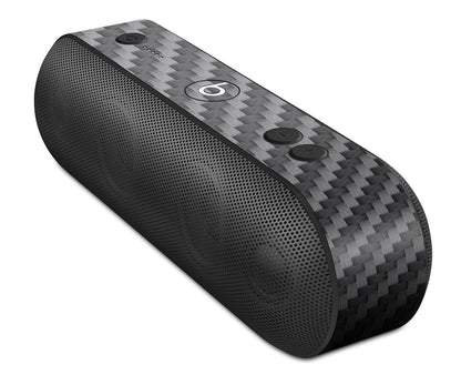 Textured Black Carbon Fiber - Full Body Skin Decal Wrap Kit for Beats