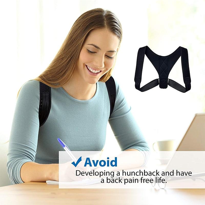 Unisex Adjustable Back Posture Corrector