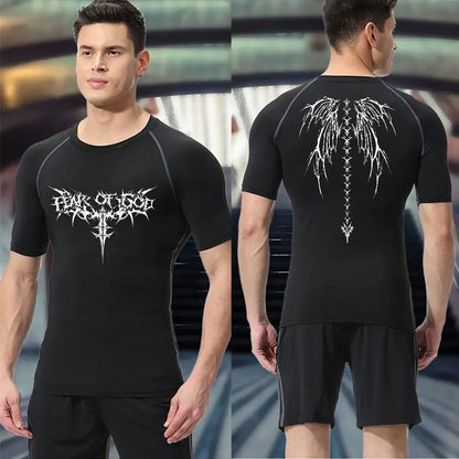 Sport Quick Dry Tight Gym T-shirts